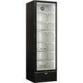 Schmick SK422L-B-HD bar fridge - glass door detail