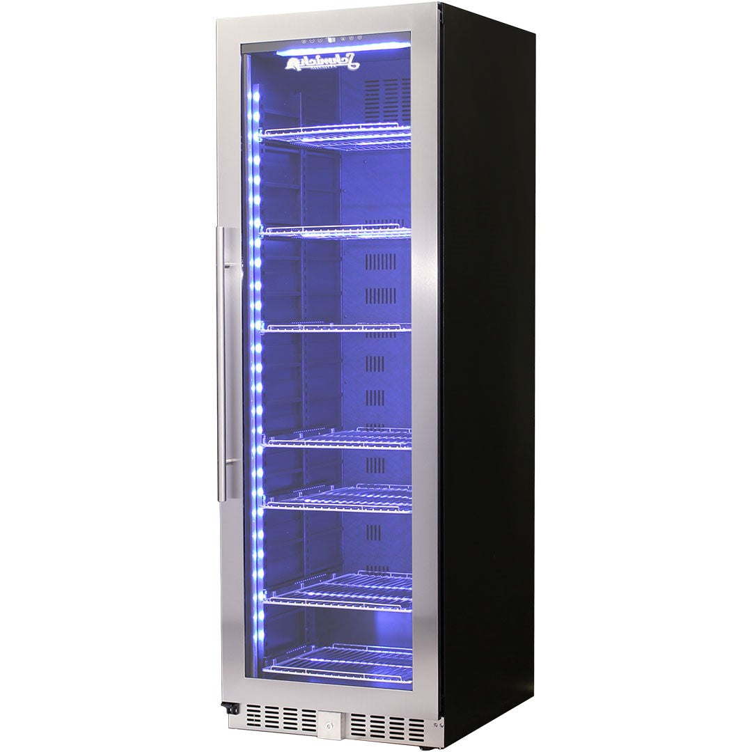 Schmick BD425RB - Upright Glass Door Drinks Refrigerator