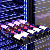 Schmick 405L Upright Wine Fridge – BD425W (Stainless, Right Hinge)