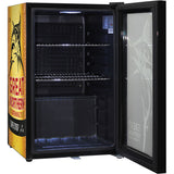 Great Northern SC70-B-GNBC-CRISP bar fridge - open door view