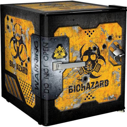Toxic Waste Crate Design Mini Bar Fridge - A Great Gift Idea - BC46B-TOXIC