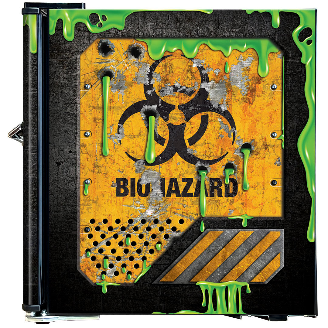Toxic Slime Crate Design Mini Bar Fridge - A Great Gift Idea - BC46B-SLIME