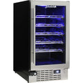 Schmick JC95W-860 bar fridge - glass door detail