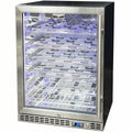 Schmick Quiet Slide Out Front Venting Under Bench Heated Door Wine Fridge - Model  SK156-HD-MW