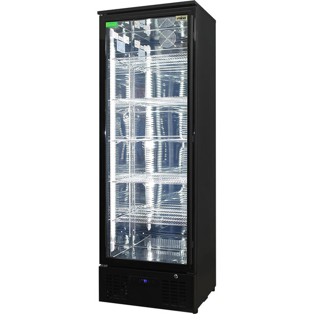 Rhino SGT1L-BS bar fridge - energy rating label