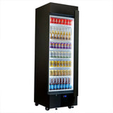 Custom Branded Bar Fridge | 370L Shopfront Tower — base product shot (HUS-SC372B)