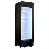 Golden Fleece SC372B-FP-FLEECE refrigerators - glass door detail