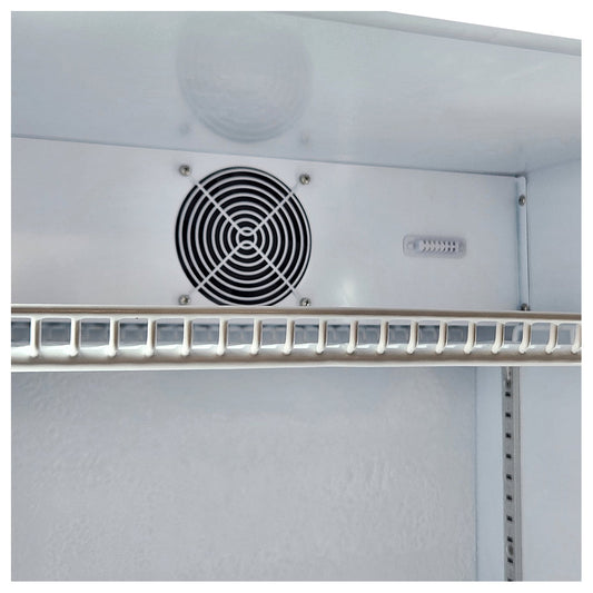 Lest We Forget Glass Door Upright Bar Fridge – 370 Litres - SC372B-LWF2