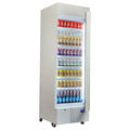 Schmick HUS-SC372W bar fridge - glass door detail
