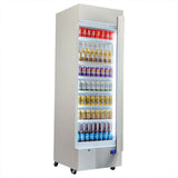 Schmick HUS-SC372W bar fridge - glass door detail