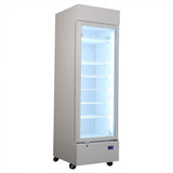 Schmick HUS-SC372LW bar fridge - glass door detail