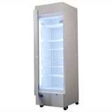 Schmick HUS-SC372LW bar fridge - glass door detail