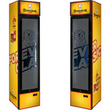 Bundy Rum 160L Skinny Upright Glass Door Bar Fridge, Forever Classic Design - SS-P160-BUNDY-6 - image 1