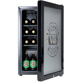 VB SC70-B-VB-V1 bar fridge - glass door detail