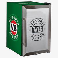 VB – Frosted Logo Glass Door Bar Fridge – 70L