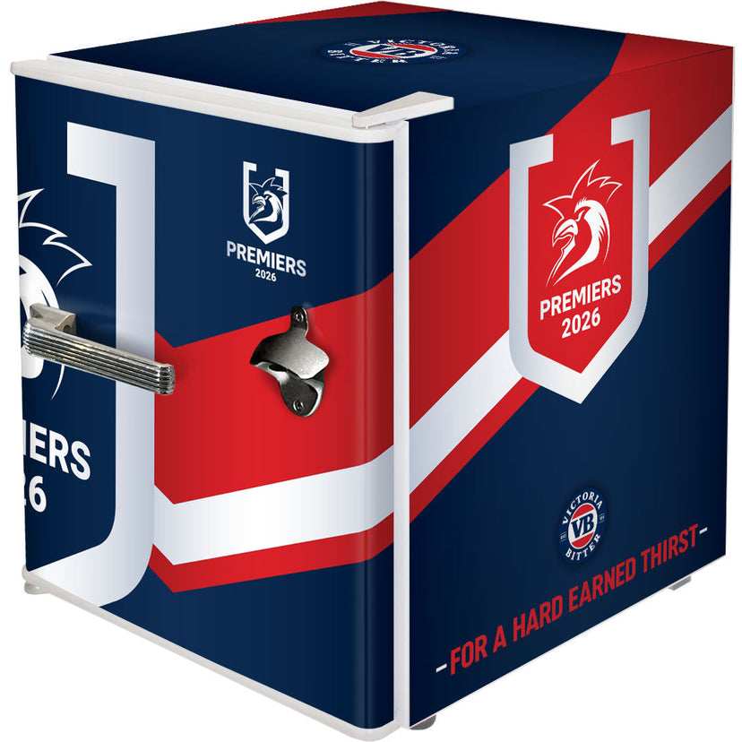 VB Sydney Roosters Premiers 2026 Retro Mini Bar Fridge - 46L - BC46W-VB-ROOSTERS - image 2
