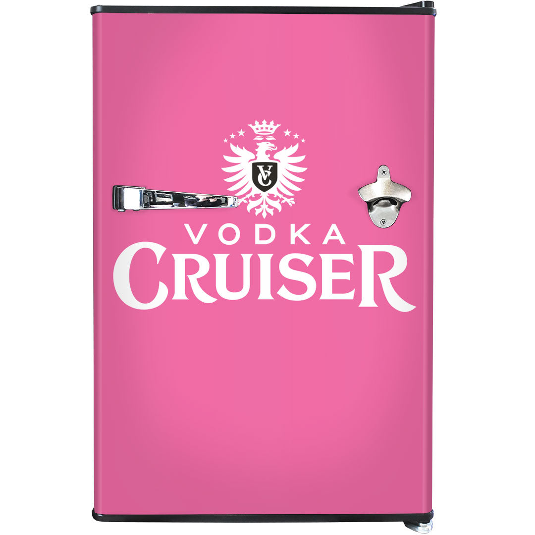 Vodka Cruiser Official Designed Mini Bar Fridge 70 Litre Schmick Brand With Opener - Model HUS-BC70B-VC