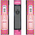 Vodka Cruiser SS-P160-VC bar fridge - interior view