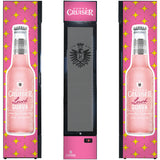 Vodka Cruiser SS-P160-VC bar fridge - interior view