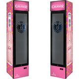 Vodka Cruiser SS-P160-VC bar fridge - mockup render