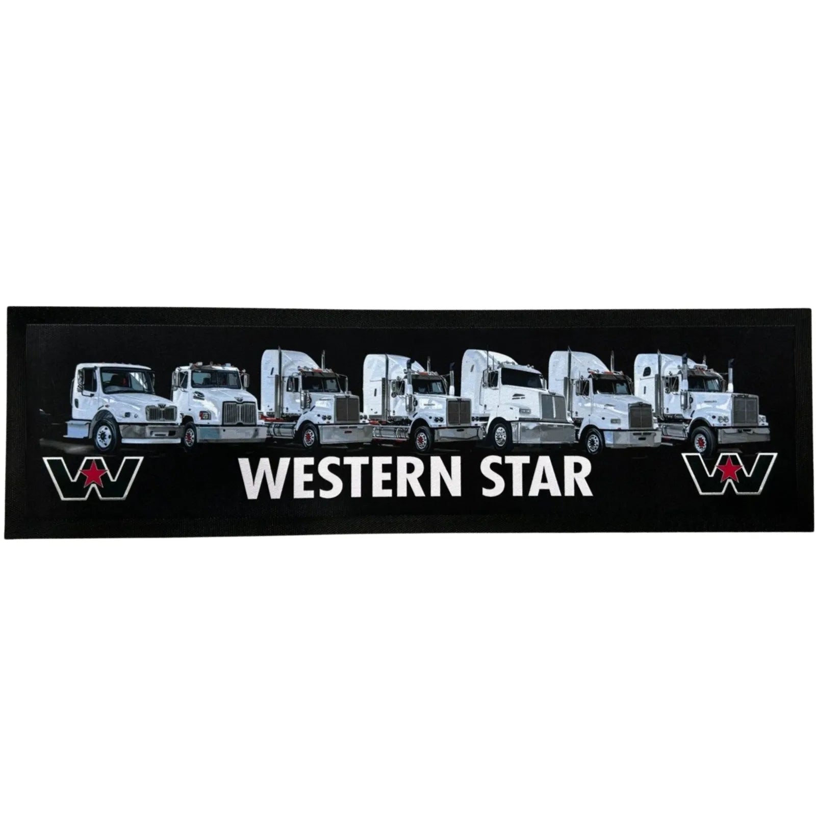 Western Star Premium Rubber-Backed Bar Mat Runner