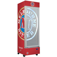 Melbourne Bitter Upright Glass Door Bar Fridge – 370L