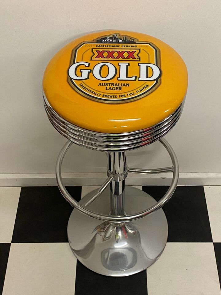 XXXX Gold Premium Gas-Lift Bar Stool