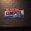AMPOL 810 X 380 METAL SIGN