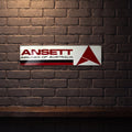 ANSETT AIRLINES 800 X 200 MM METAL SIGN