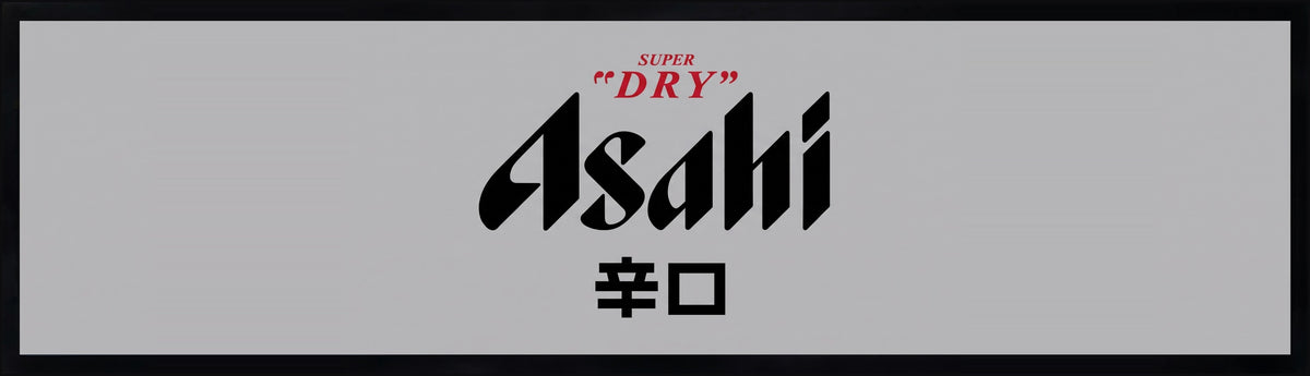 Asahi Super Dry Premium Rubber-Backed Bar Mat Runner