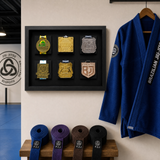 Jiu-Jitsu Medal Display Frame | 6x slots