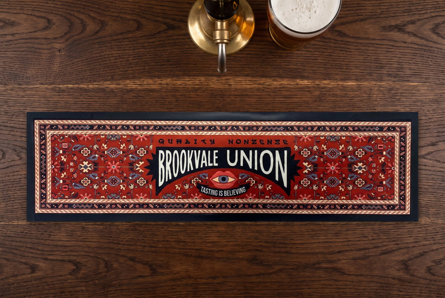 Brookvale Union Premium Rubber-Backed Bar Mat Runner