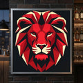 600mm LED Light Box with KingCave Lion
