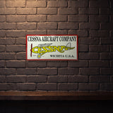 CESSNA AIRCRAFT 600 MM X 300 MM METAL SIGN