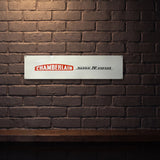 CHAMBERLAIN TRACTORS 800 X 200 MM METAL SIGN