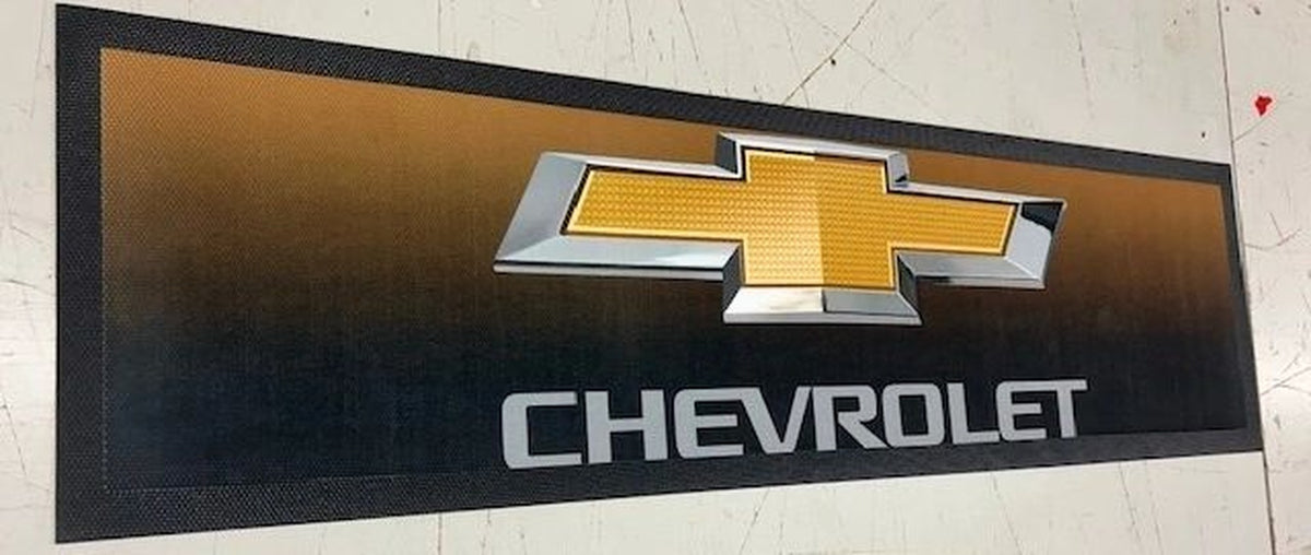 Chevrolet Premium Rubber-Backed Bar Mat Runner