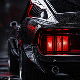 Classic Muscle design flat - the printed seat artwork