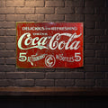 COCA COLA 810 X 555 MM HUGE SIGN