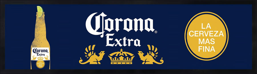 Corona Extra Premium Rubber-Backed Bar Mat Runner
