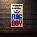 COTTEES BIG BOY LEMONADE 810 X 380 MM METAL SIGN