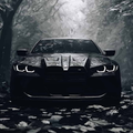 Dark Forest design flat - the printed seat artwork