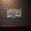 DREAM GARAGE 600 MM X 400 MM METAL SIGN