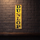 DUNLOP TYRES QUALITY 800 X 200 MM METAL SIGN