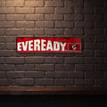 EVEREADY BATTERIES 800 X 200 MM METAL SIGN