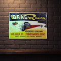 FISHERMENS BEND DRAGS 810 X 555 MM METAL SIGN