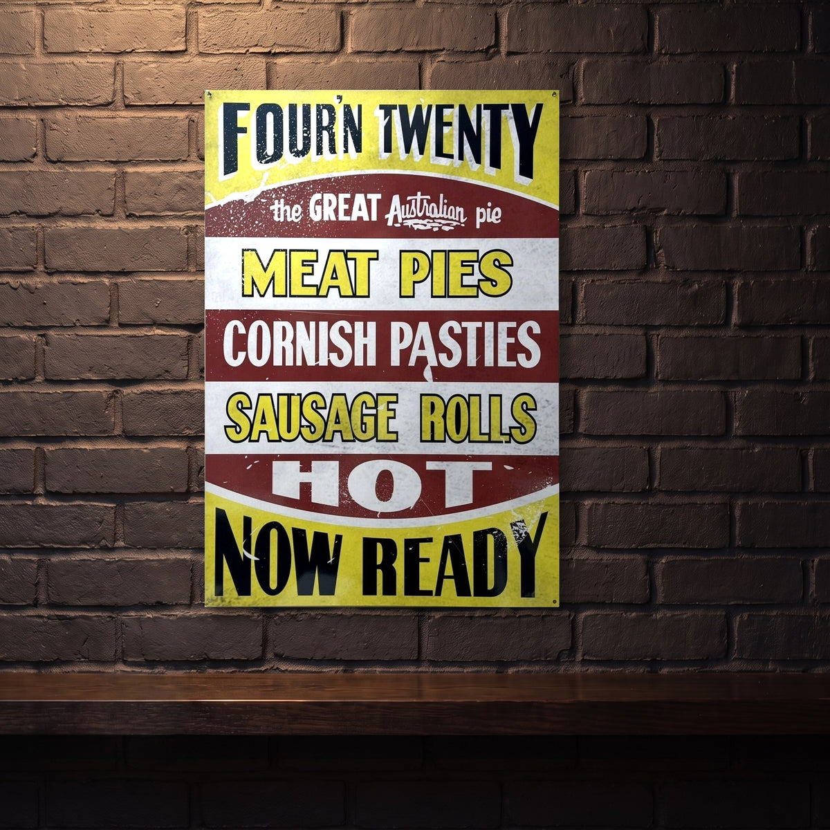 FOUR N TWENTY 810 X 555 METAL SIGN 3