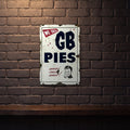 GB PIES 600 MM X 400 MM METAL SIGN