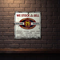 GENERAL MOTORS HOLDEN 580 MM X 580 MM METAL SIGN AVAIL IN OTHER SIZES