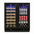 Schmick JC165B bar fridge - side view