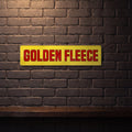 GOLDEN FLEECE 800 X 200 MM METAL SIGN